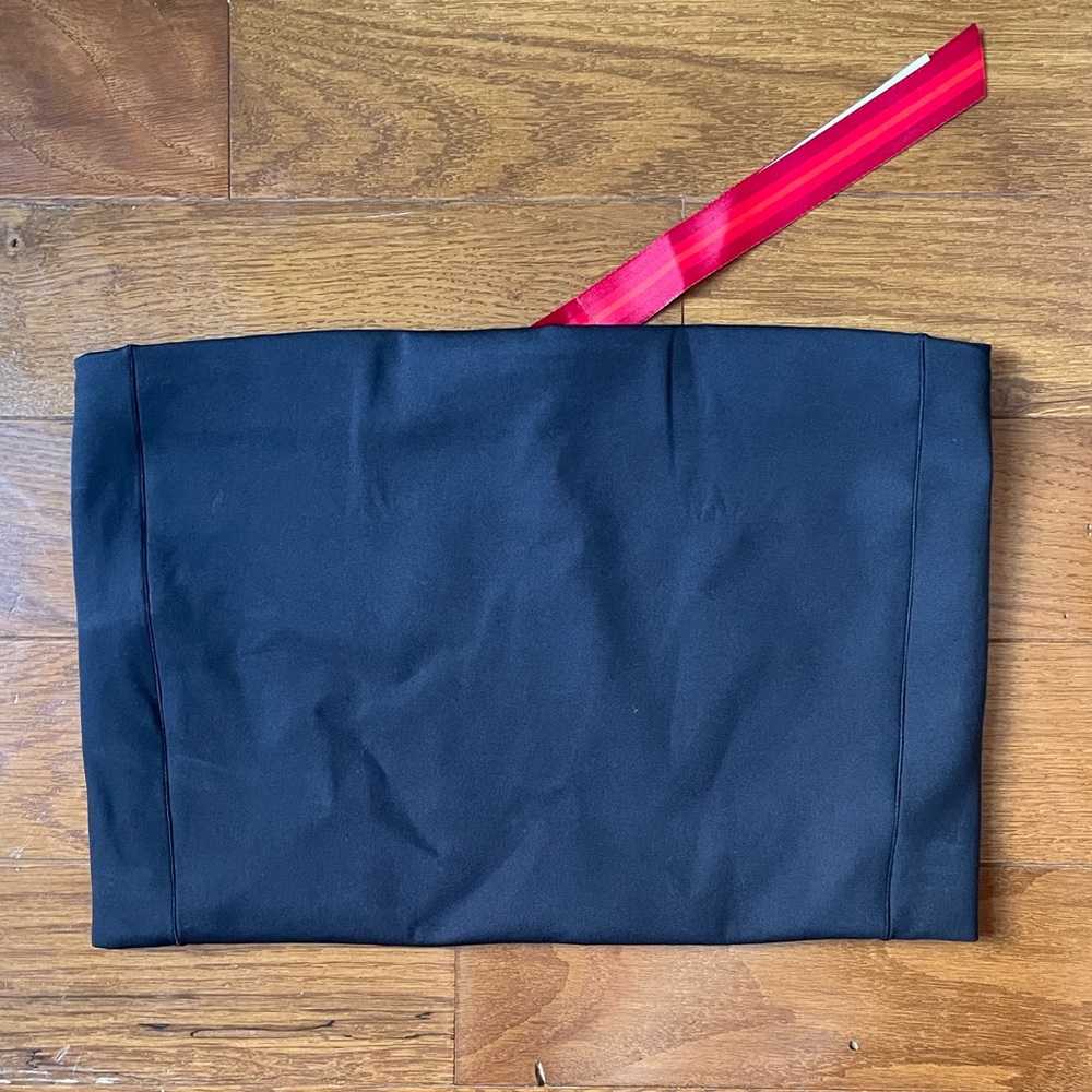 NWT Left on Friday Tubular Crop Top, Black, size Medium